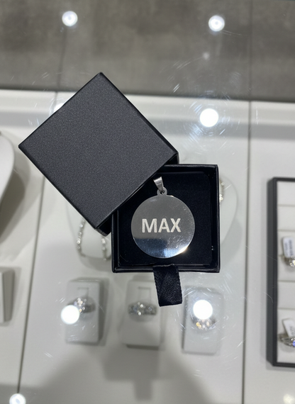 Kişiselleştirilmiş Çelik Evcil Hayvan Künyesi