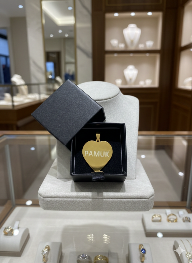 Kalpli Kişiselleştirilebilir Evcil Hayvan Künyesi